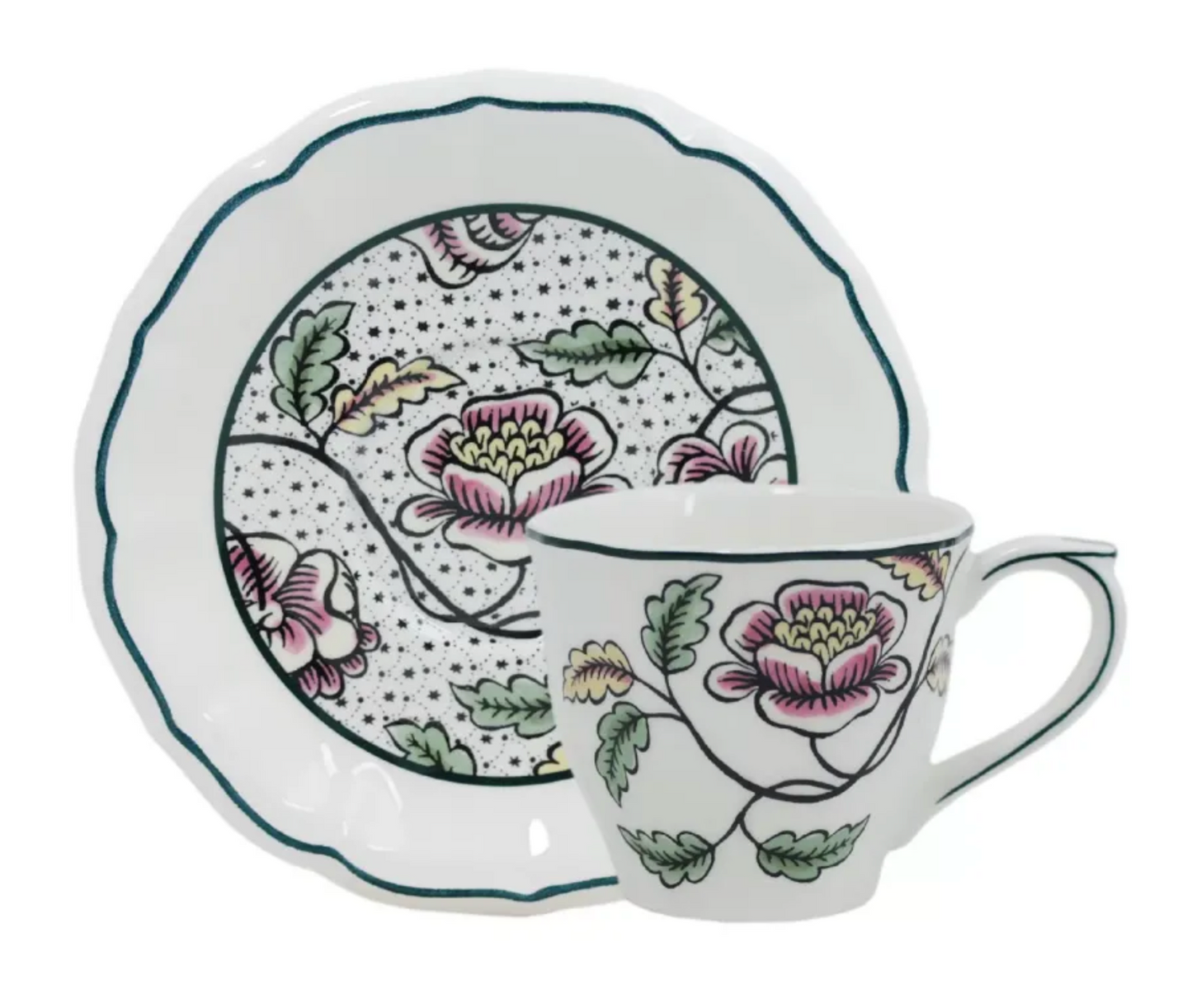 Gien Dominote Tea Saucer