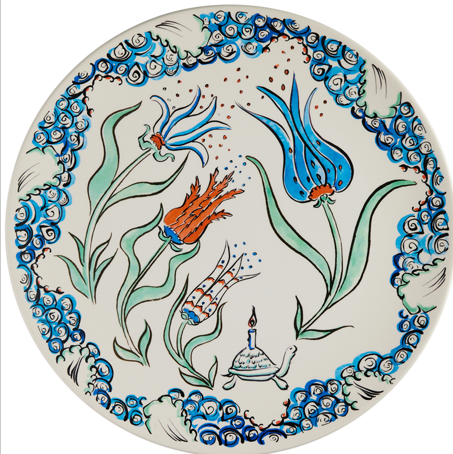 Gien La Favorite Cake Platter