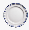 Gien Filet Bleu Z Dessert Plate