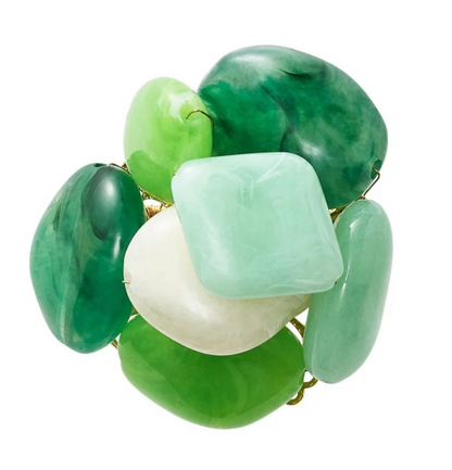 Kim Seybert Napkin Rings: Sea Stone, Set of 4