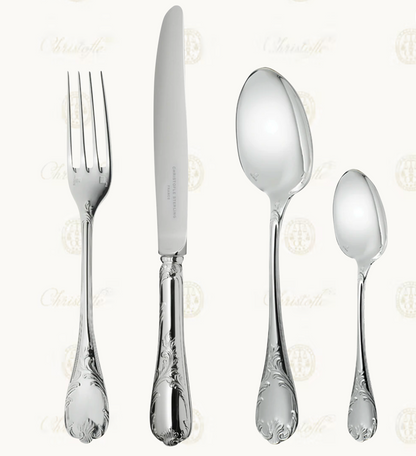 Christofle MARLY 5-Piece Sterling Silver Flatware Set