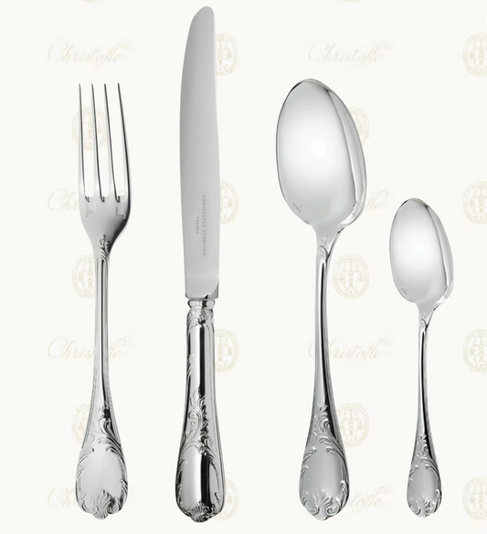 Christofle MARLY 5-Piece Sterling Silver Flatware Set