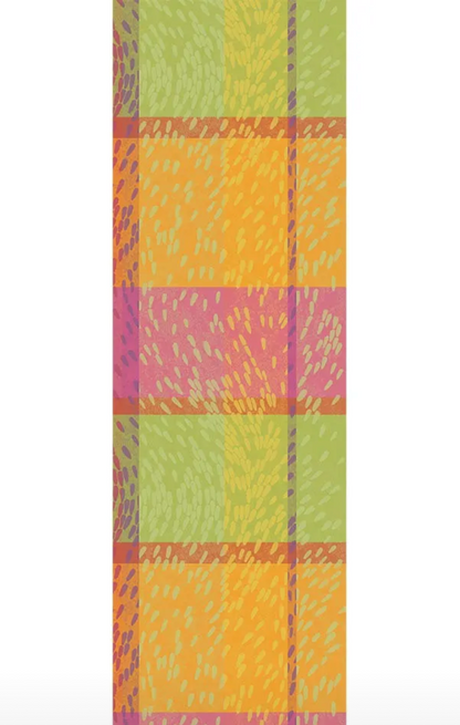 Garnier Thiebaut Mille Sources Berlingot Jacquard Tablerunner
