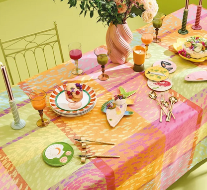 Garnier Thiebaut Mille Sources Berlingot Jacquard Tablecloth