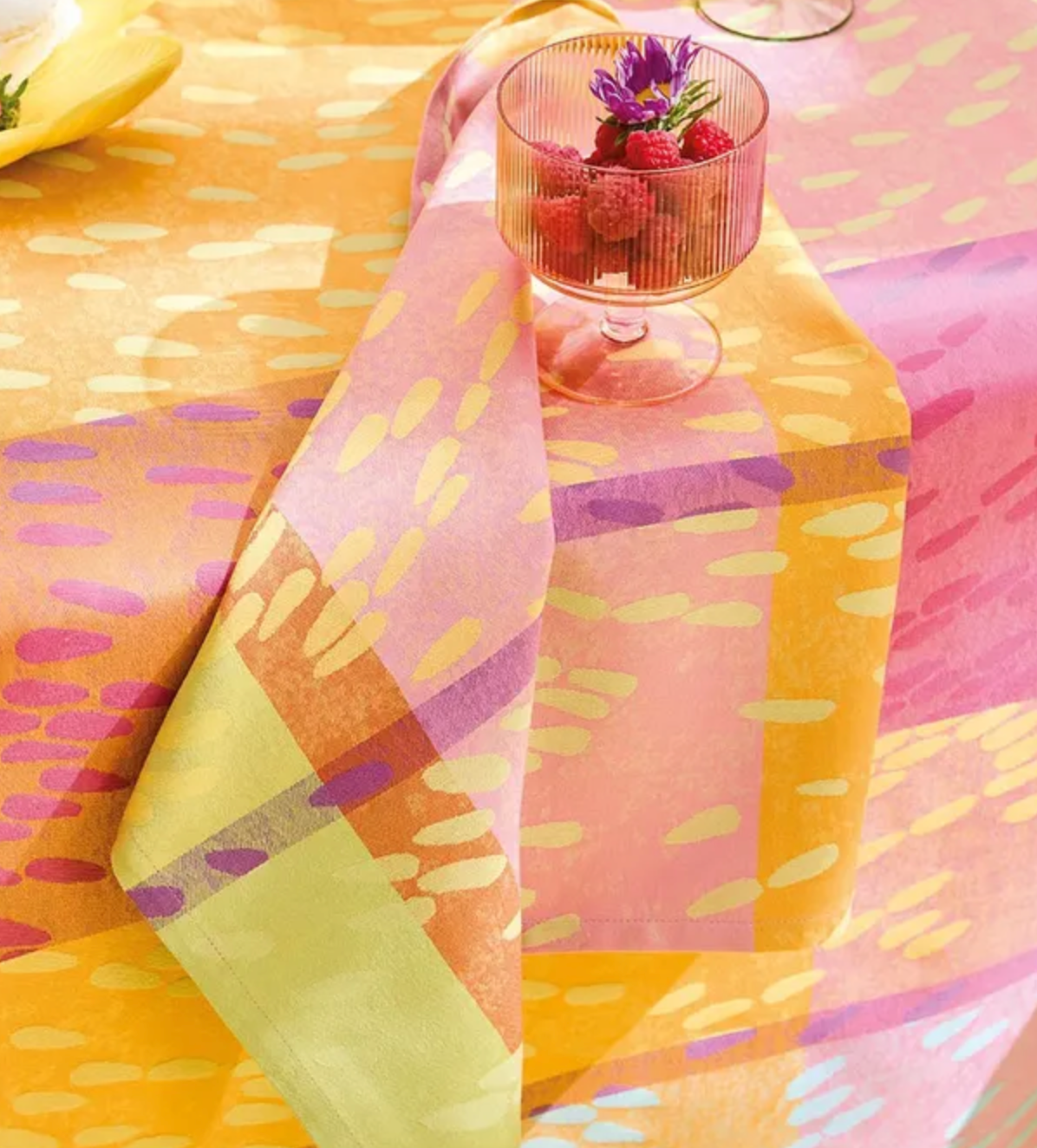 Garnier Thiebaut Mille Sources Berlingot Jacquard Napkin Set of 4
