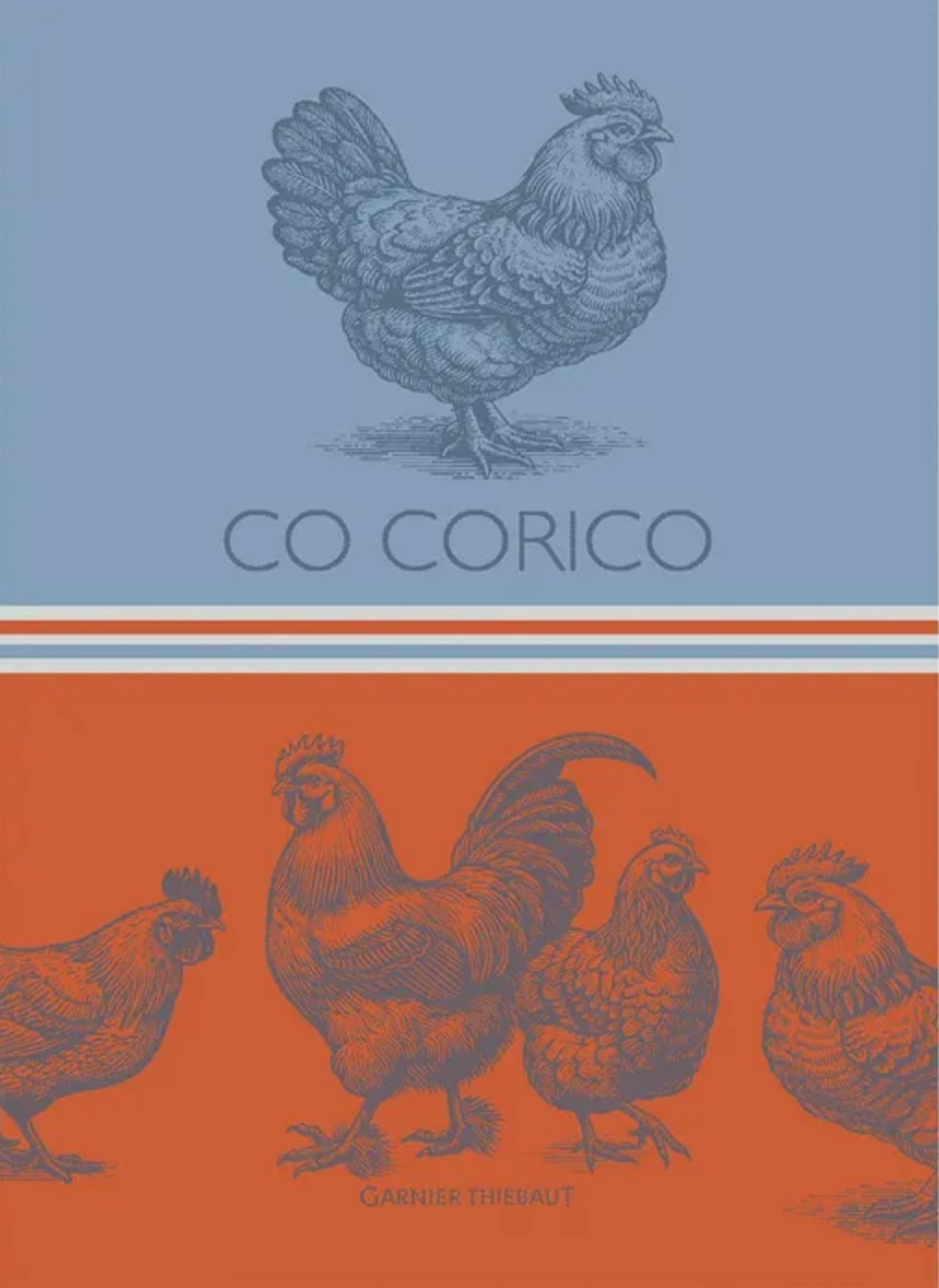 Garnier Thiebaut Co Corico Tango Jacquard Kitchen Towel