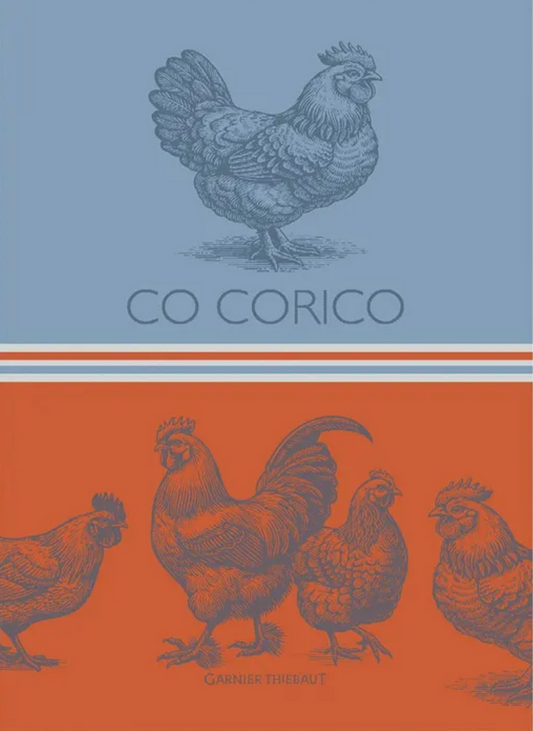 Garnier Thiebaut Co Corico Tango Jacquard Kitchen Towel