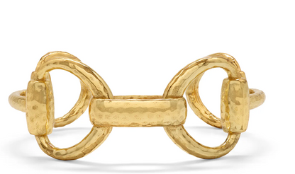 Capucine De Wulf EQUESTRIAN Snaffle Bit Cuff - Gold