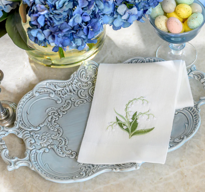Arte Italica Lily of the Valley Linen Towel