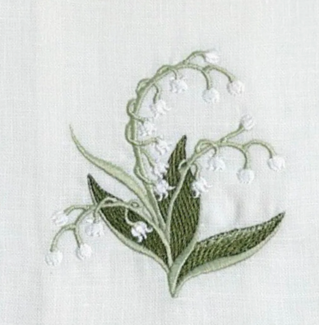 Arte Italica Lily of the Valley Linen Towel