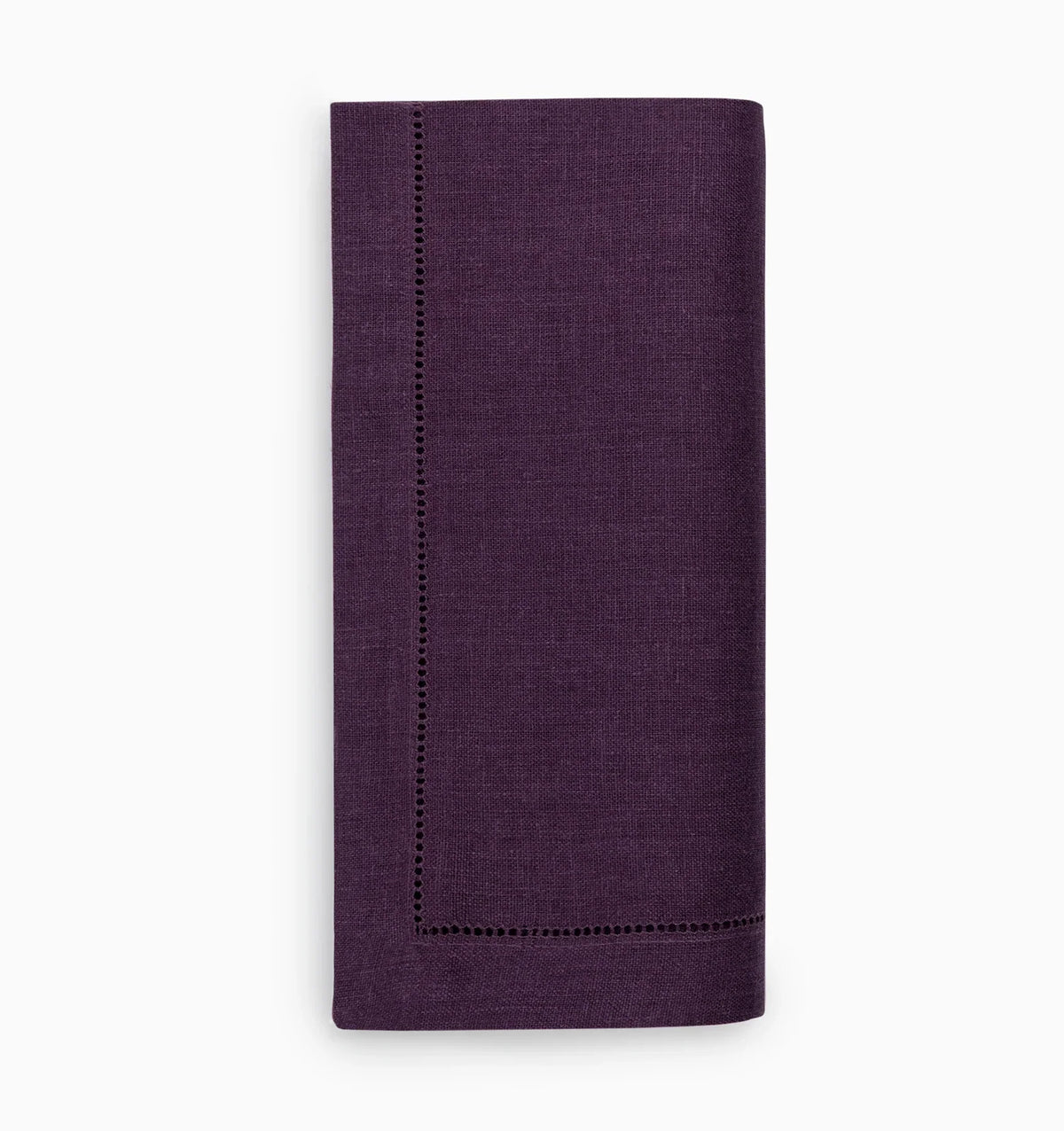 S4 Aubergine Dinner Napkins Festival Set of 4 Sferra