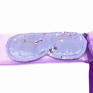 Sonoma Lavender Sleep Mask Embroidered Lavender