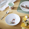 Spode Fox Plate & Bowl Set Melamine Wrendale Designs Little Wren