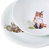 Spode Fox Plate & Bowl Set Melamine Wrendale Designs Little Wren
