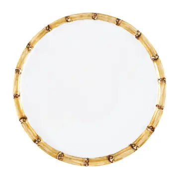 Supreme Housewares  Appetizer Bamboo 6" Melamine Plate
