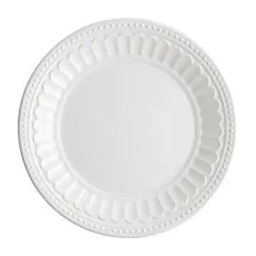 Supreme Housewares Dinner Chateau 11" Melamine Plate, White