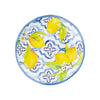 Appetizer Lovely Lemons 6" Melamine Plate Supreme Housewares Set of 4