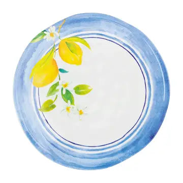 Dinner Lovely Lemons 11" Melamine Plate Supreme Housewares