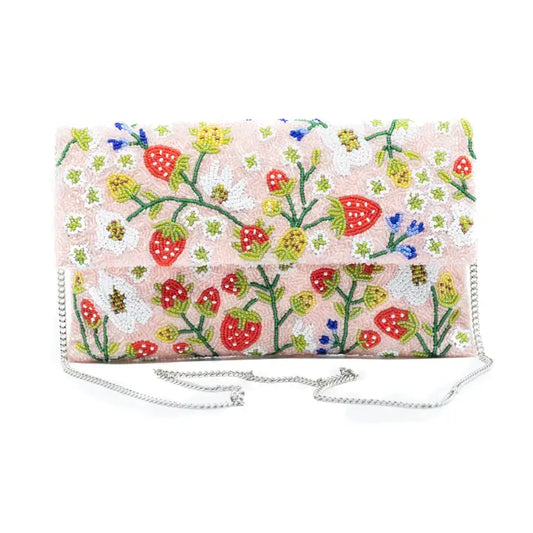 Small Strawberries Clutch Tiana Designs