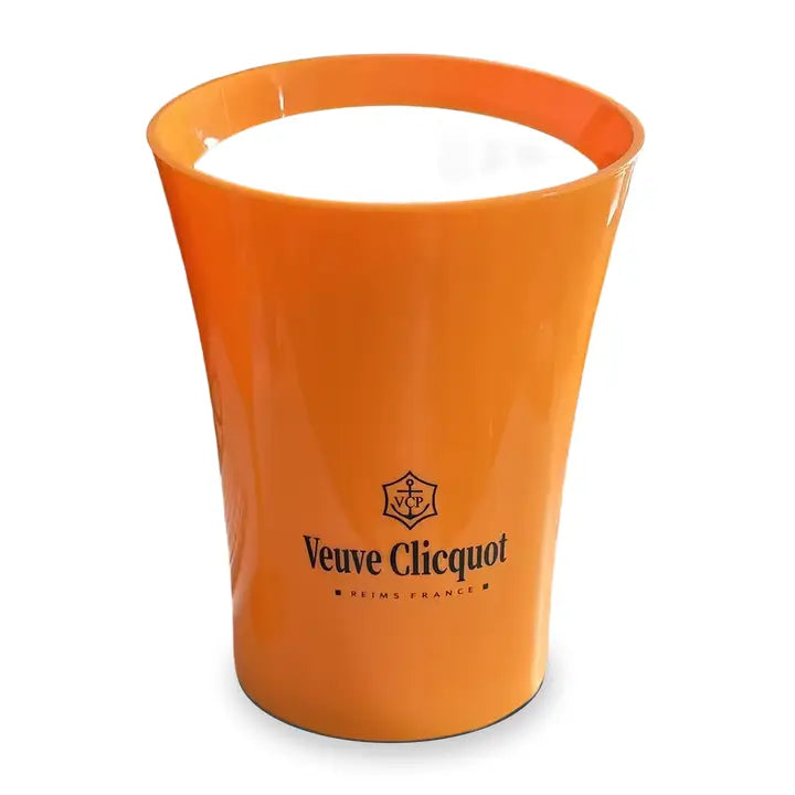 Toss Designs Orange Champagne Bucket Acrylic Veuve Clicquot
