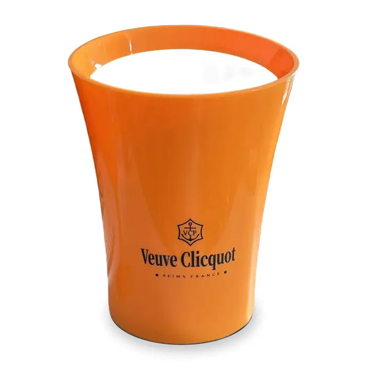 Toss Designs Orange Champagne Bucket Acrylic Veuve Clicquot