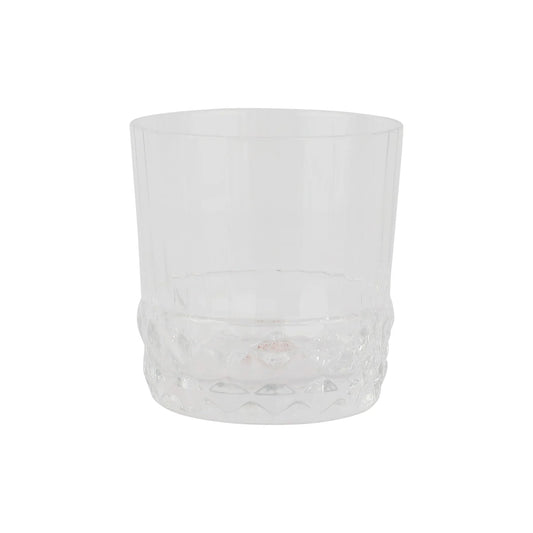 Vietri Deco Short Tumbler - Clear