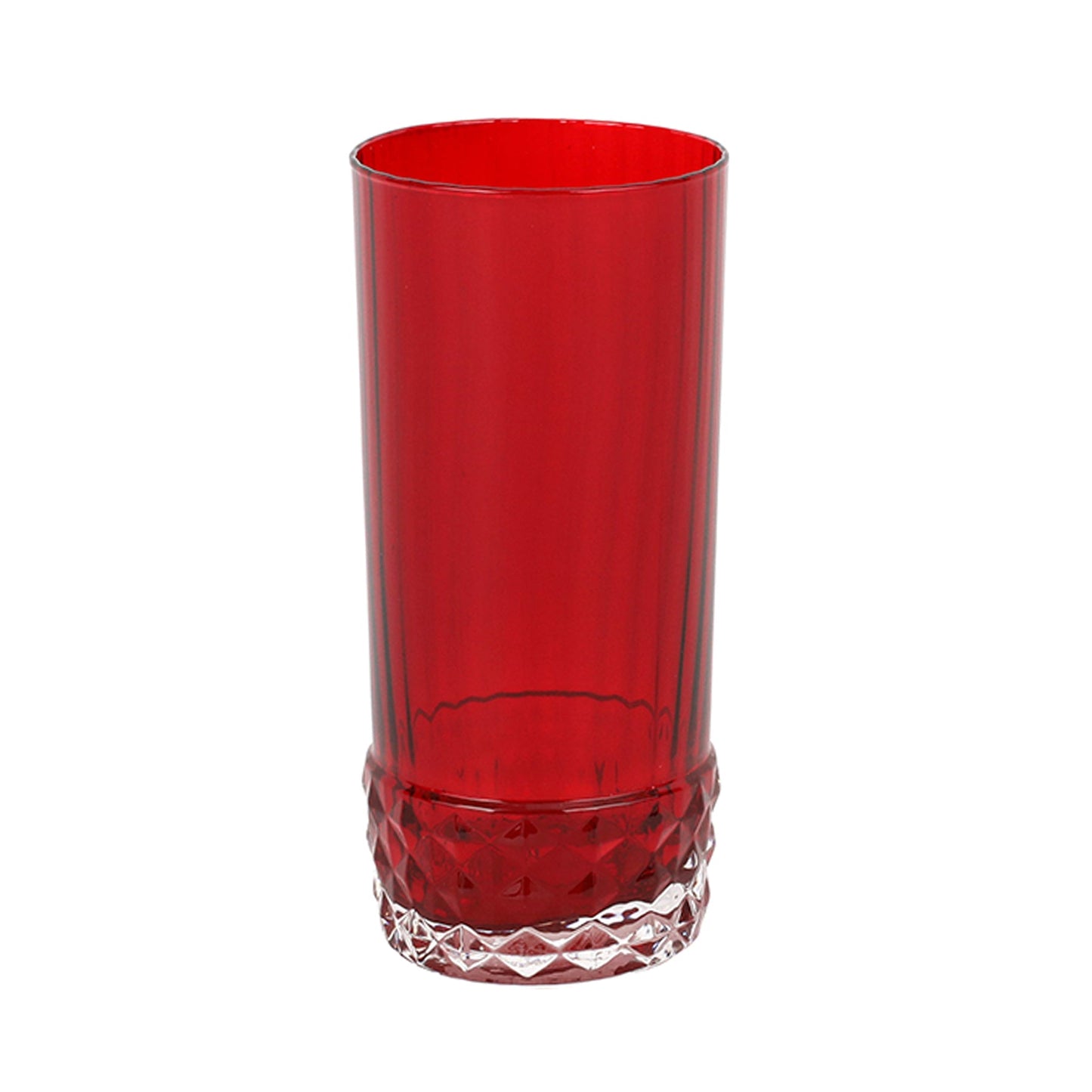Vietri Deco Tall Tumbler - Red