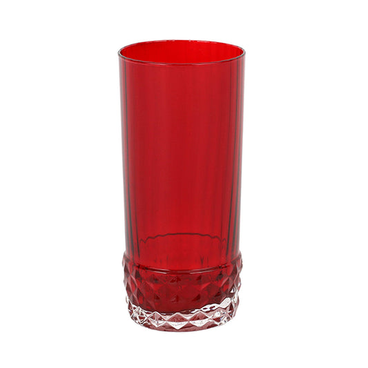 Vietri Deco Tall Tumbler - Red