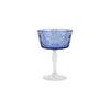 Vietri Barocco Coupe Champagne Glass - Cobalt