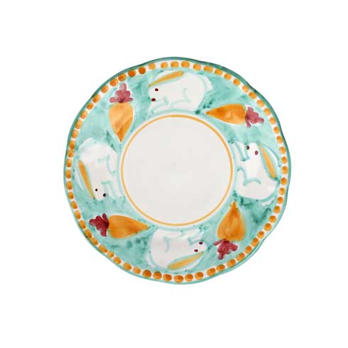Vietri Campagna Coniglio (Bunny) Salad Plate