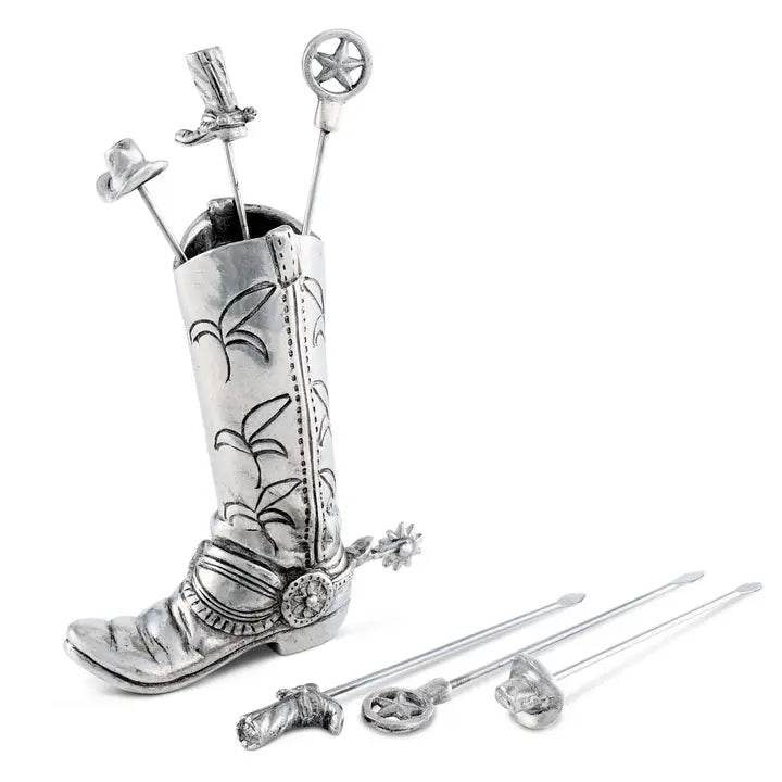 Vagabond House Western Boot Cheese Pick