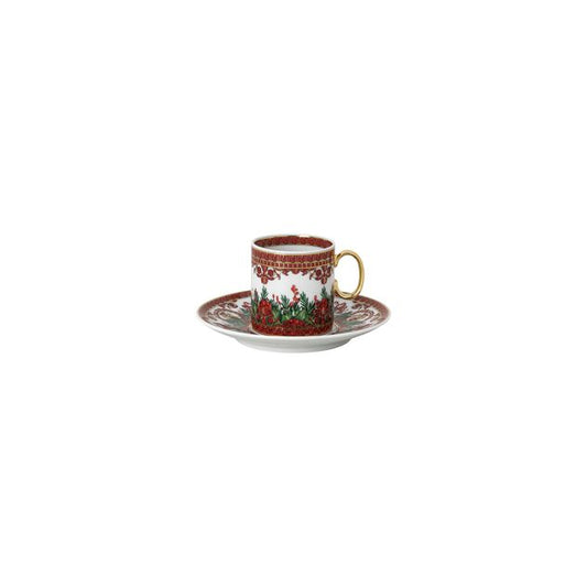 Versace Espresso Cup Baroque Holiday Espresso Cup and Saucer