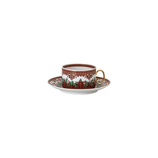Versace Teacup Baroque Holiday Teacup & Saucer