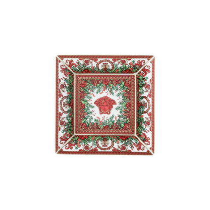 Versace 7in Tray Baroque Holiday