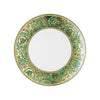 Versace Dinner Medusa Garland Green Dinner Plate