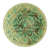 Versace Charger Plate Medusa Garland Green 2024