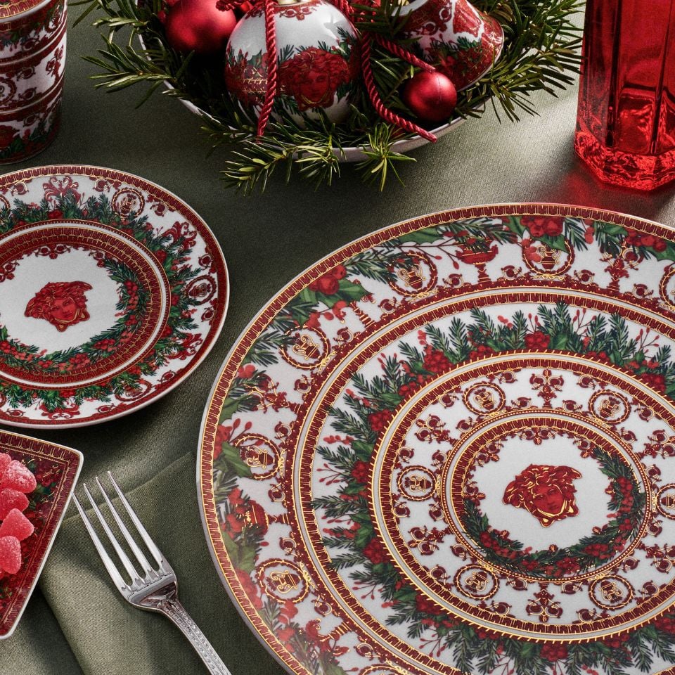 Versace I Love Baroque Holiday 2025 Presentation Plate Limited Edition