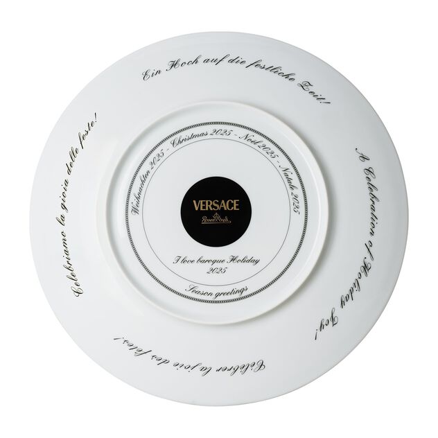 Versace I Love Baroque Holiday 2025 Presentation Plate Limited Edition