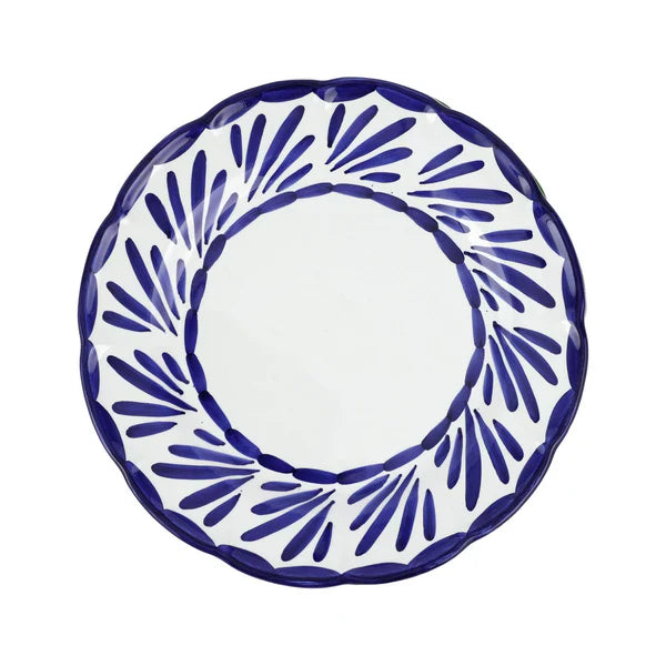 Vietri Arezzo Cobalt Dinner Plate