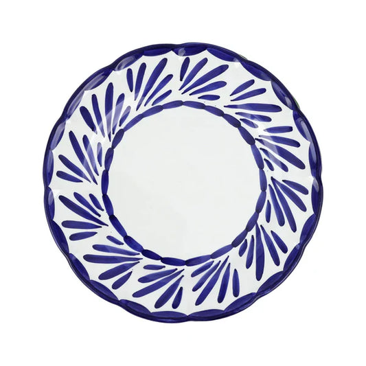 Vietri Arezzo Cobalt Dinner Plate