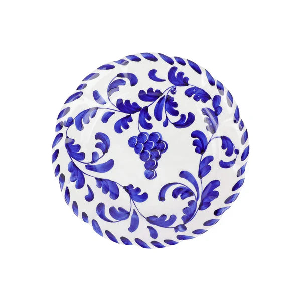 Vietri Salad Arezzo Cobalt Salad Plate