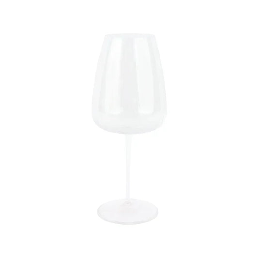 Vietri Glass Clear Wine Francesca