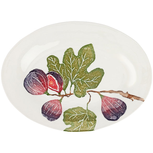 Vietri Fico Fig Oval Platter