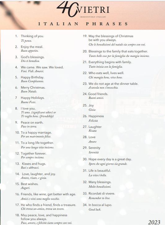 Vietri Holiday Personalization Ideas