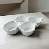 Vietri Lastra Fish Melamine 4 Part Server