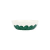 Vietri Cereal Lisbon Green Brushstroke Cereal Bowl