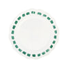 Dinner Lisbon Green Stitch Dinner Plate Vietri