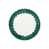 Vietri Salad Brushstroke Lisbon Green Brushstroke Salad Plate