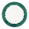 Vietri Platter Green Brushstroke Lisbon Round Platter