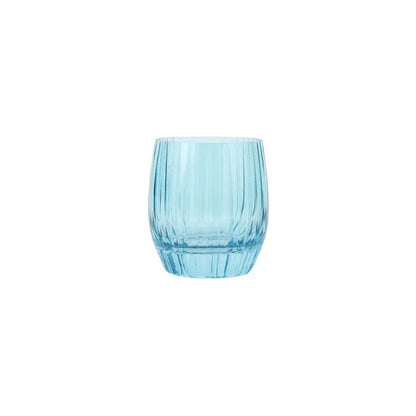Vietri Natalia Teal Double Old Fashioned